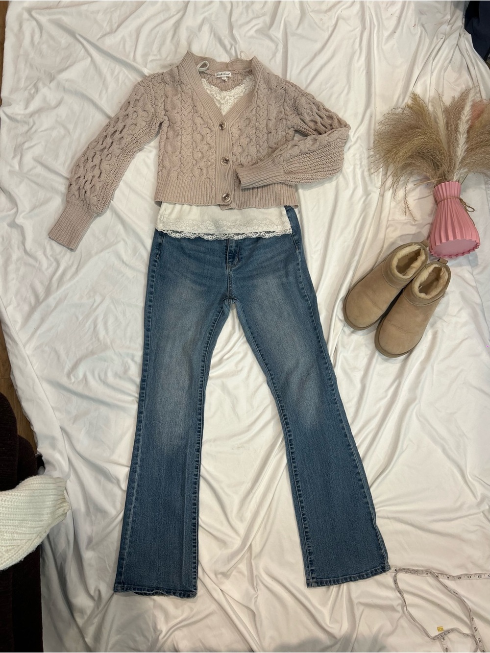 No Boundaries Mid Blue Flare Jeans